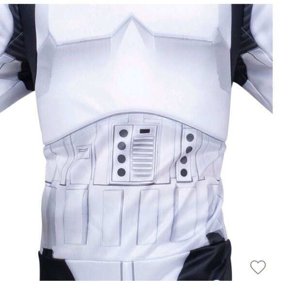 New exclusive star Wars Kids Boy's Stormtrooper Halloween Costume, size L 10/12 - Picture 5 of 5